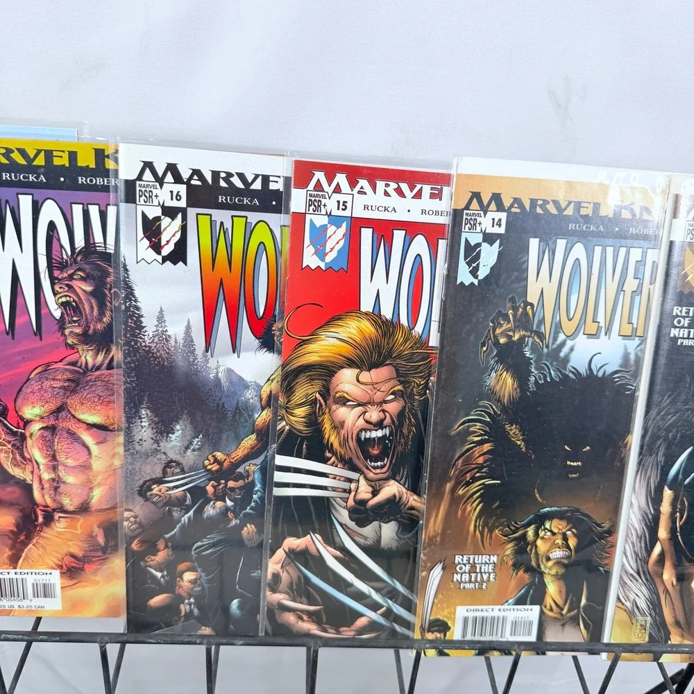 Marvel Knights Wolverine 1-3 5 7-11 13-19 Lot Greg Rucka Brotherhood Native